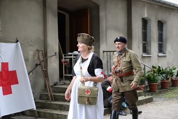 Inscenizacja historyczna i koncert patriotyczny podsumowały wieluńskie uroczystości związane z 80. rocznicą wybuchu Powstania Warszawskiego